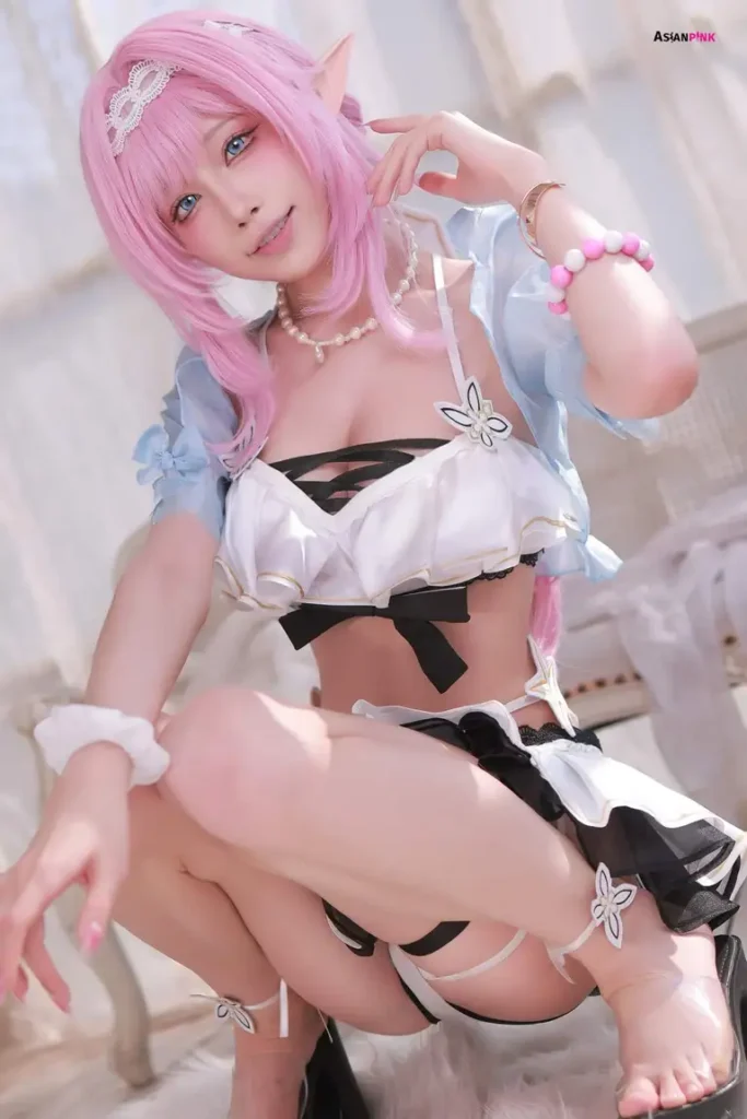 Cosplay Elysia Swimsuit – Honkai Impact 3 水淼Aqua