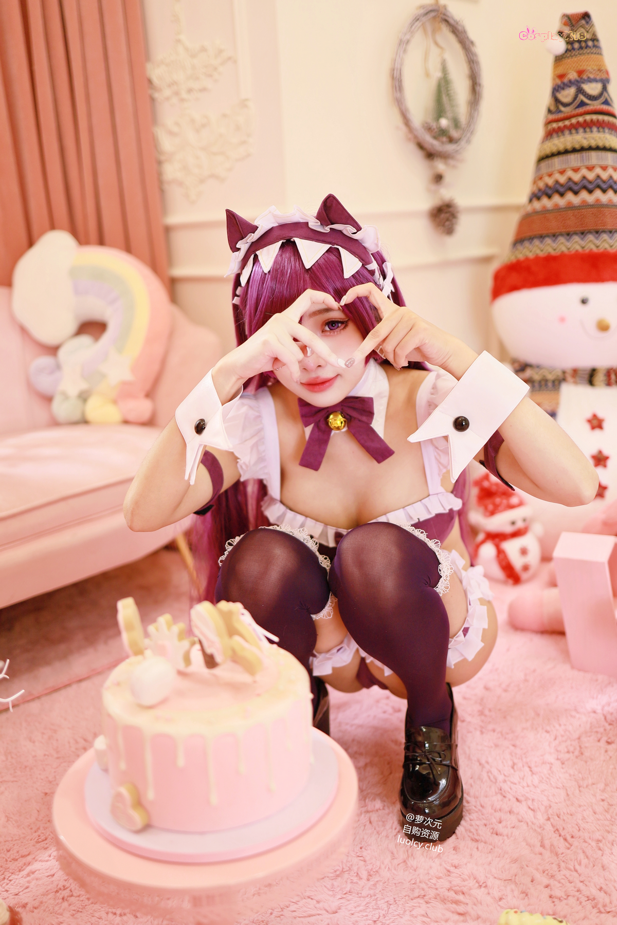 慕慕Momo as Neko Maid